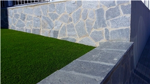 Blue Quartzite Cut Stone Irregular Surface Walling