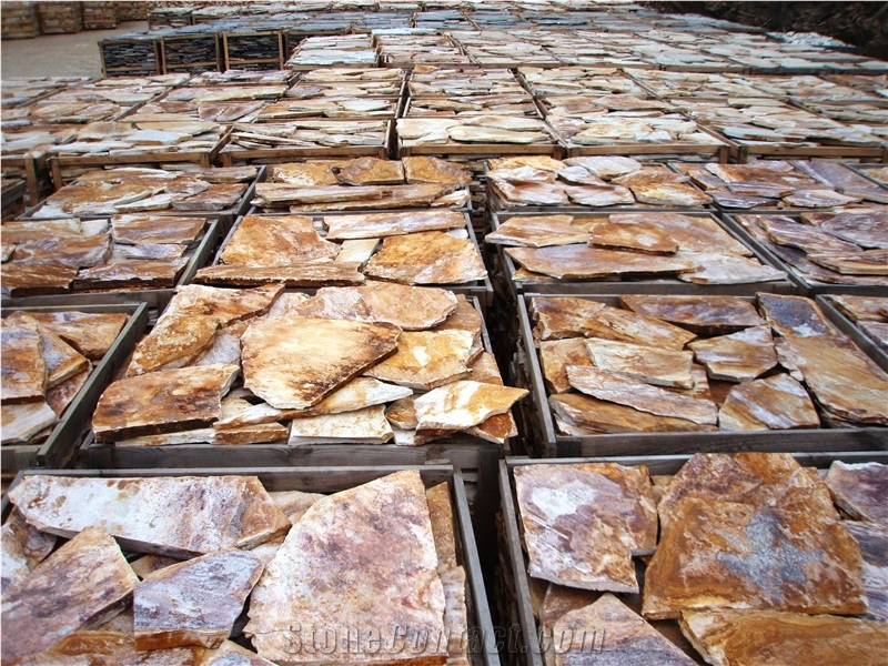 Violet Quartzite Flagstone