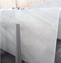 Crystal Marble Block with Blue Lines