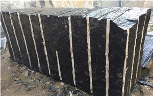 Absolute Indian Black Granite, Premium Indian Black Blocks