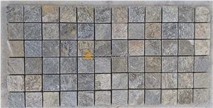 Deoli Green Quartzite Slate Mosaic