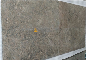 Golden Brown Flexible Slate Stone Veneer Sheets