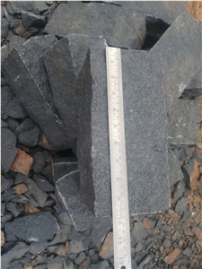 Indian Black Granite Cubestones, Cobble Stones