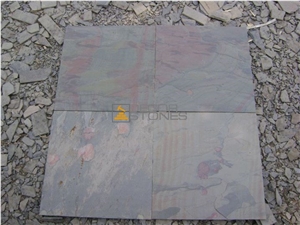 Multi Pink Slate Stone Tiles