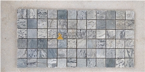 Silver Shine Quartzite Mosaic
