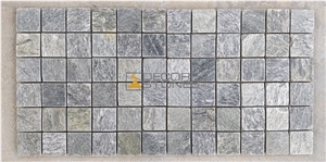 Silver Shine Quartzite Mosaic