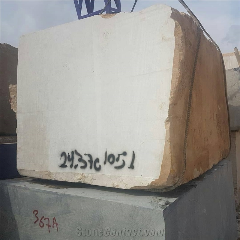 Iran Beige Limestone Block