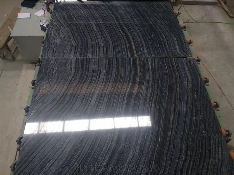 Ancient Wood Grain Marble Slabs & Flooring Tiles