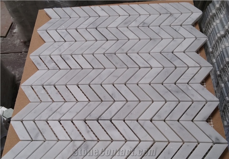 Black and White Marble Mosaic Floor Tile Price