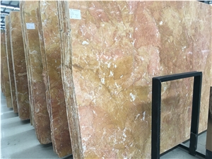 Cheap Chinese Karen Gold Marble Slabs Tiles Price