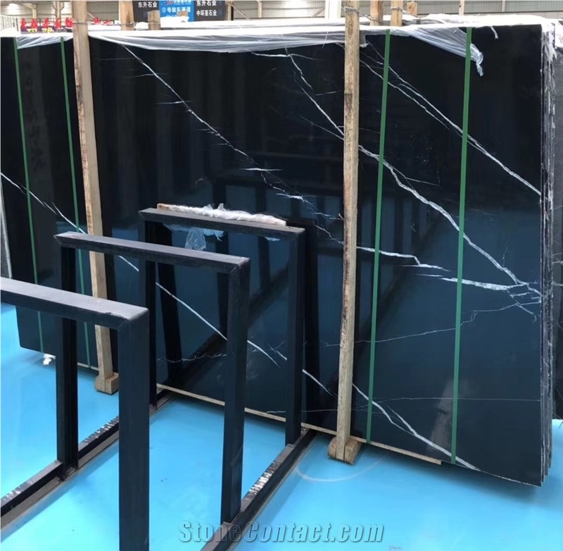 Cheap Toros Black Marble Slabs & Floor Tiles Price