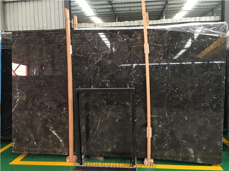China Emperador Dark Marble Slab & Walling Tiles