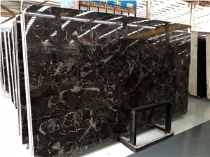 China Emperador Dark Marble Slabs & Walling Tiles