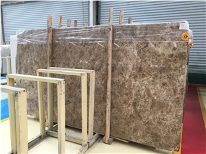 Crystal Light Brown Marble Slabs & Flooring Tiles