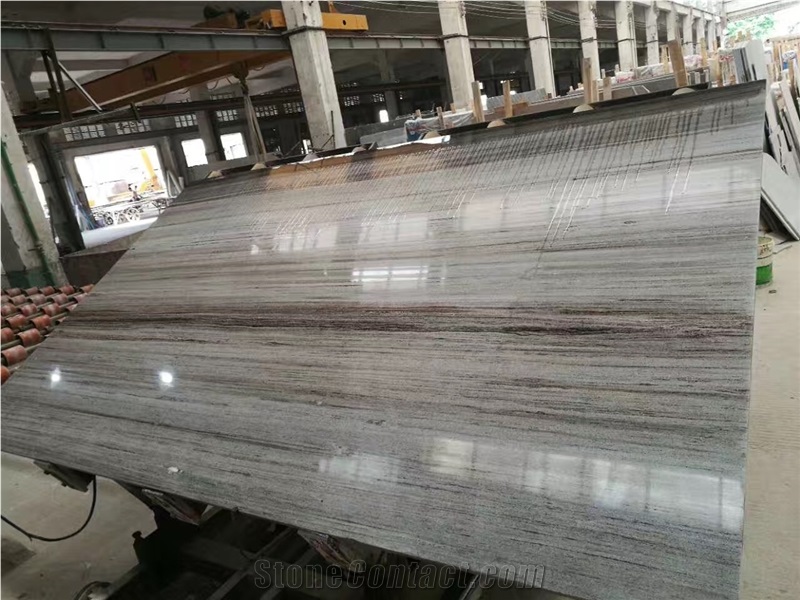 Crystal Wood Grain Marble Slabs & Wall Floor Tiles