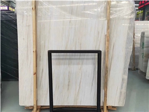 Eurasian White Wood Marble Slabs & Wall Floor Tile