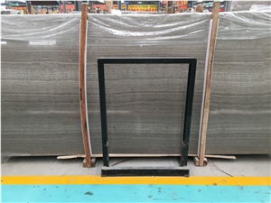 Grey Wood Grain Marble Slab & Walling Tiles Price