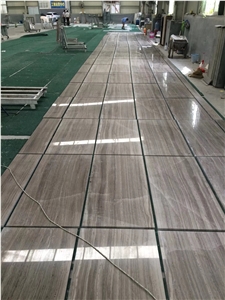 Grey Wood Grain Marble Slab & Walling Tiles Price