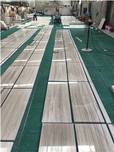Grey Wood Grain Marble Slab & Walling Tiles Price
