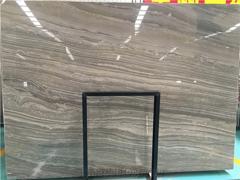 Imperial Royal Wood Grain Marble Slabs, Floor Tile