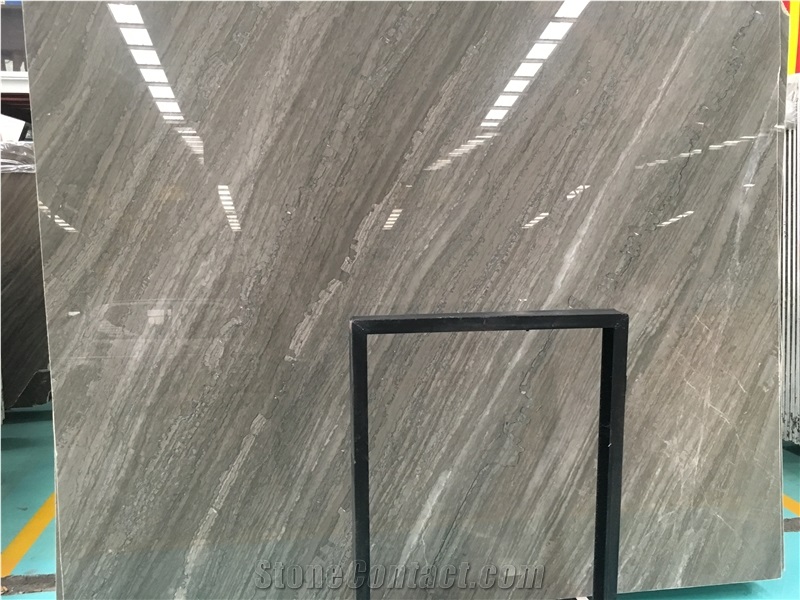Imperial Royal Wood Grain Marble Slabs, Floor Tile