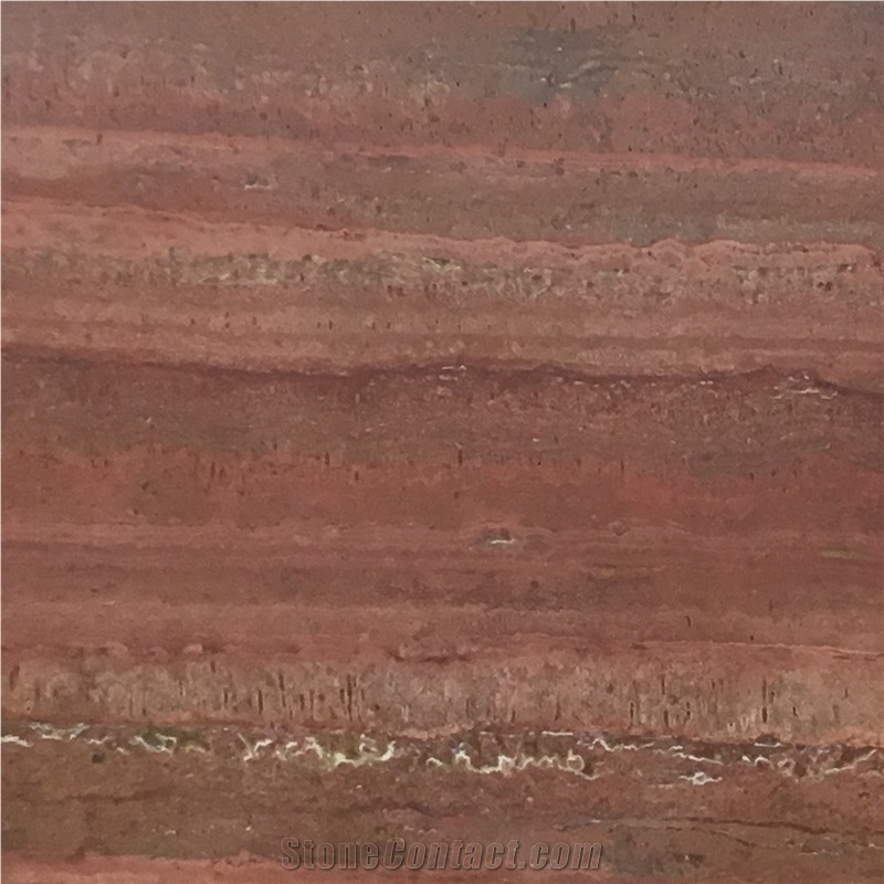 Iran Khalvangah Red Travertine Slabs & Floor Tiles