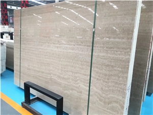 Italy Classico Romano Beige Travertino Stone Slabs