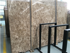 Light Crystal Emperador Marble Slab & Walling Tile