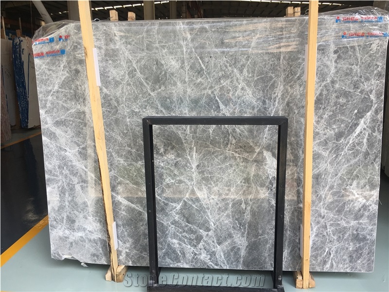 Light Net Grey Marble Slabs & Flooring Tiles Price