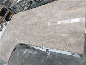 Purple Grey Marble Kitchen Countertops Worktops