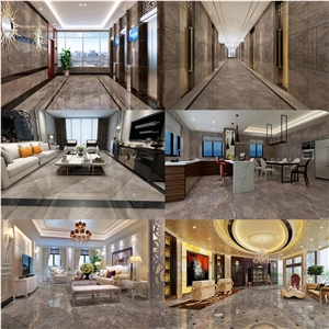 Purple Grey Marble Kitchen Countertops Worktops