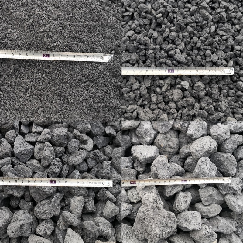 Quarry Price Black Lava Rock Landscaping Stone