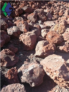 Red Lava Rock, Red Volcanic Rock, Red Pumice Stone