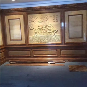 Red Wood Grain Onyx Slabs & Walling Flooring Tiles