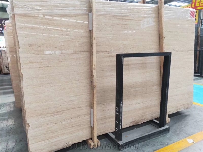 Romano Classico Fosse Beige Travertine Big Blocks