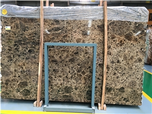 Spain Marron Imperial Marble Slabs & Floor Tiles