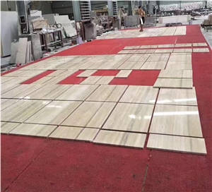 Travertino Romano Silver Fosse Floor Tiles
