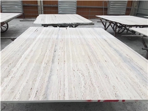 Travertino Romano Silver Fosse Floor Tiles