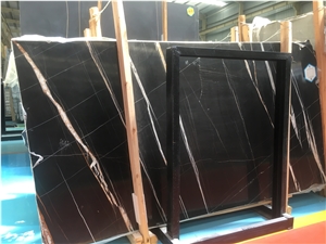 Tunisia Noir Aziza Marble Slabs & Flooring Tile