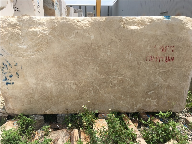 Turkey Classical Beige Marble Blocks Price
