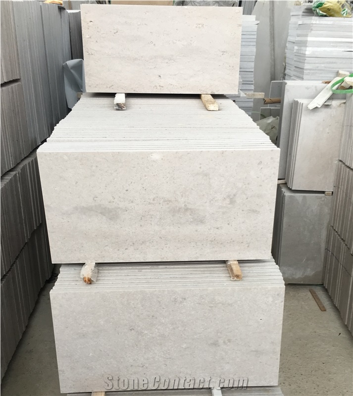 White Travertine Kitchen Walling Flooring Tiles