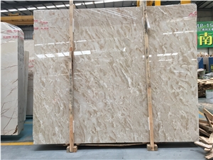 Whosale Cheap Fantasy Beige Marble Slabs Price