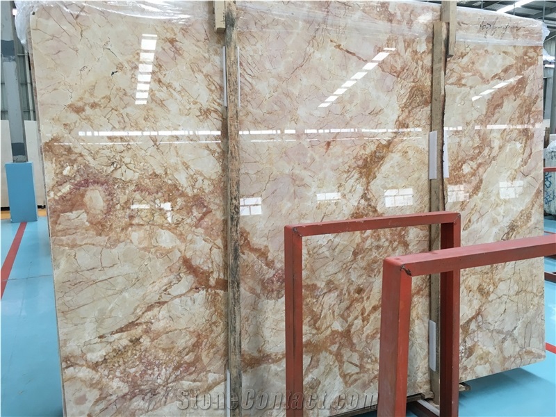 Whosale Cheap Golden Phoenix Marble Slabs Price