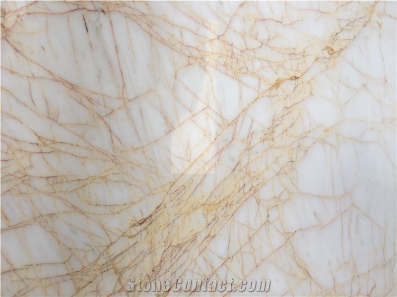 Whosale Cheap Golden Spiders Marble Slabs Price