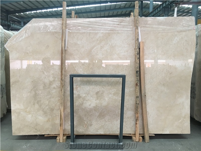 Whosale Turkey Crema Nouva Marble Slabs Tile Price