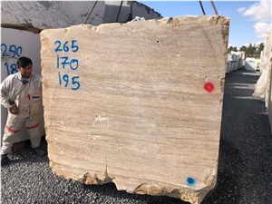 Noce Travertine Blocks Available in Large Quantity
