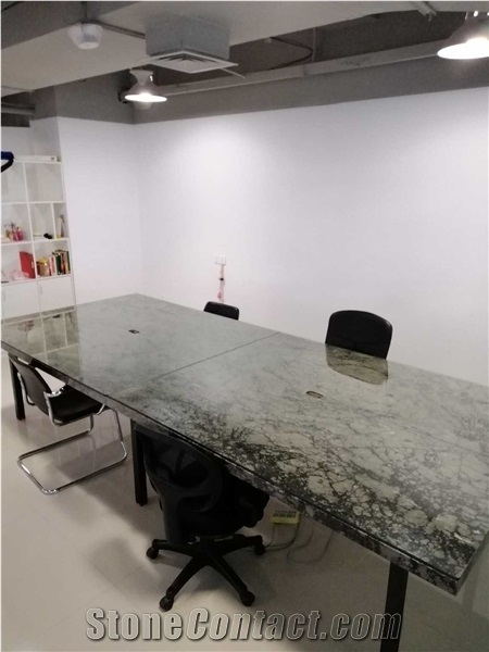 Noble Grey Marble Table