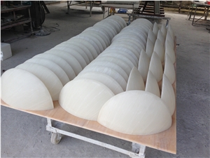 Faux Alabaster Panel Translucent Stone Table