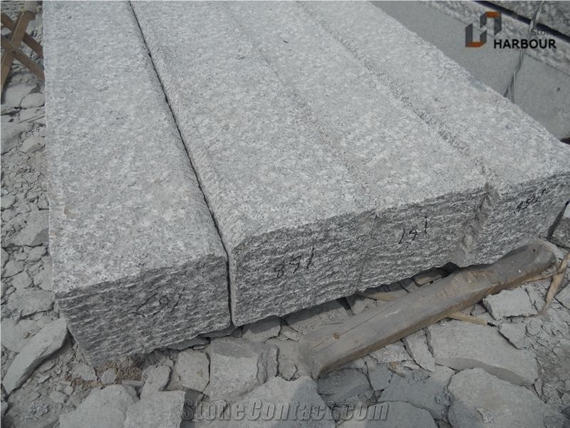 G341 Grey Granite Kerb Stone