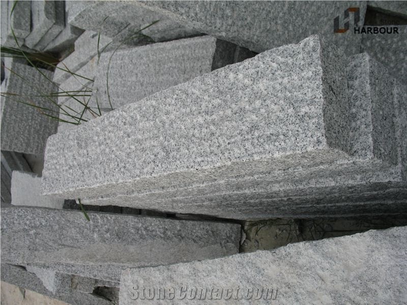 G603 Grey Granite Pineapple Kerb Stone
